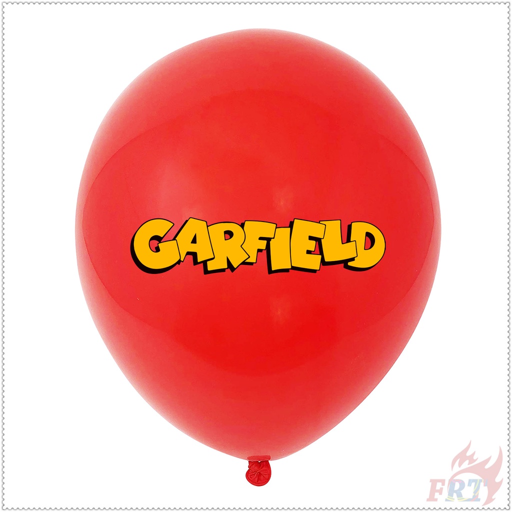 1 bong bóng latex 12 inch họa tiết hoạt hình Garfield trang trí tiệc sinh nhật