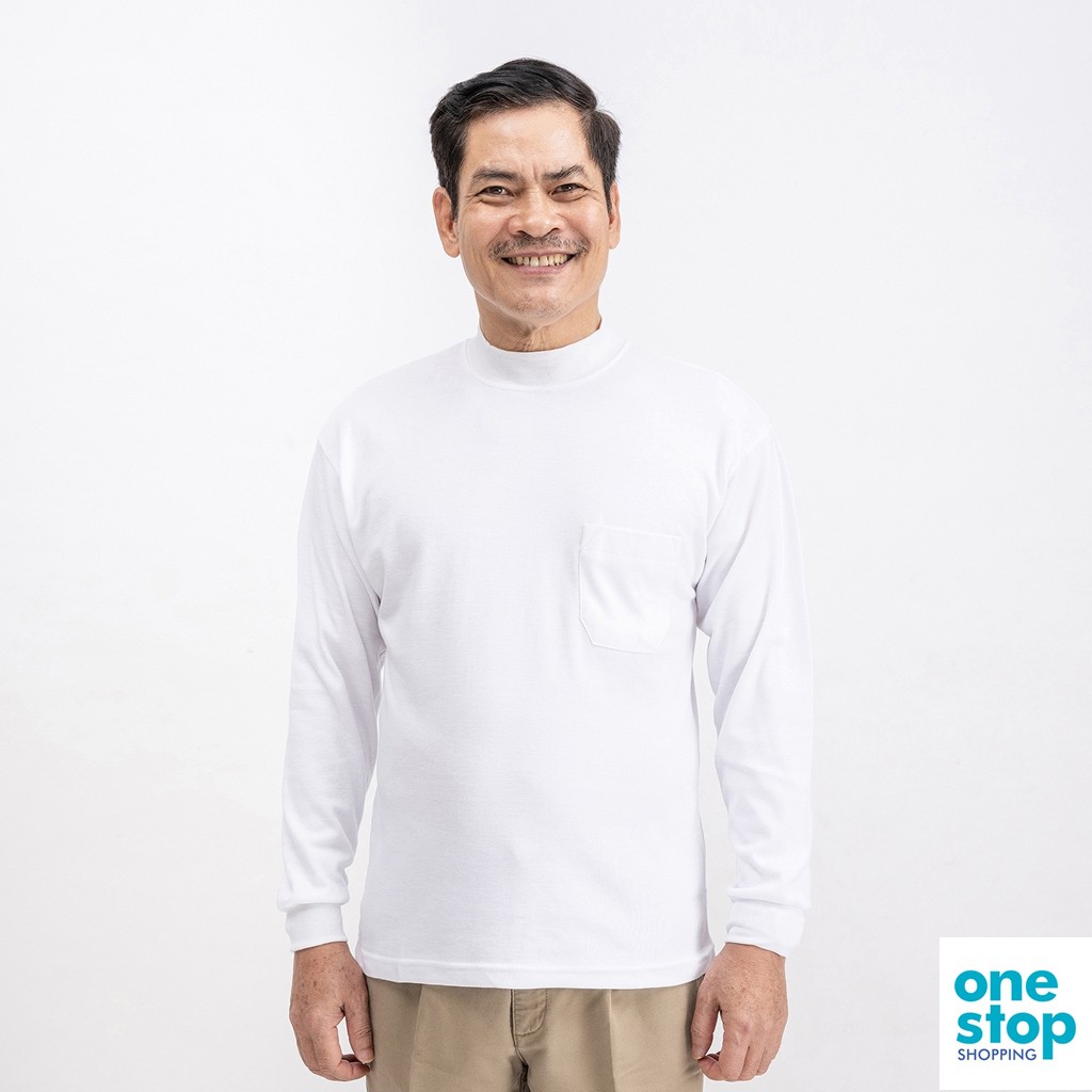 Áo thun dài tay trung niên thời trang nam one shop