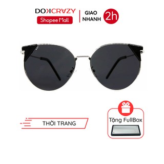 Kính mát nữ mắt mèo cao cấp CAMEDY DOKCRAZY mắt râm phân cực thời trang phong cách Hàn Quốc nữ tính trẻ trung hiện đại