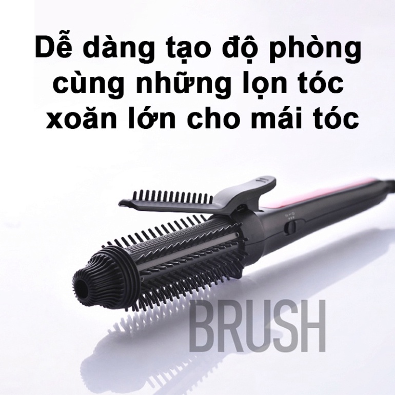 Máy Uốn, Duỗi Và Tạo Kiểu Tóc Panasonic EH-HT40-K645 - Hàng Chính Hãng - Đen