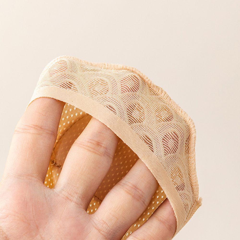 OCEANMAP Vớ Lụa Lạnh Cổ Thấp Phối Lưới Thoáng Khí Thời Trang Cho Nữ