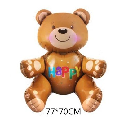 32 inch đám mây cầu vồng dễ thương / mặt trời / mặt trăng / bong bóng lá nhôm bong bóng helium bóng bay bữa tiệc sinh nhật của trẻ em vật tư trang trí đám cưới