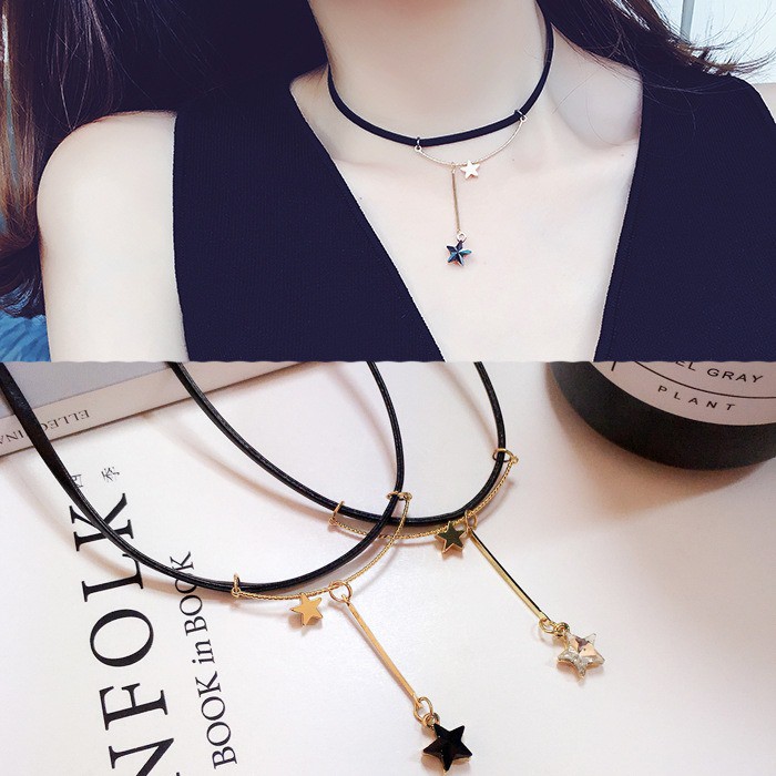 Vòng cổ Tatoo Choker ngôi sao