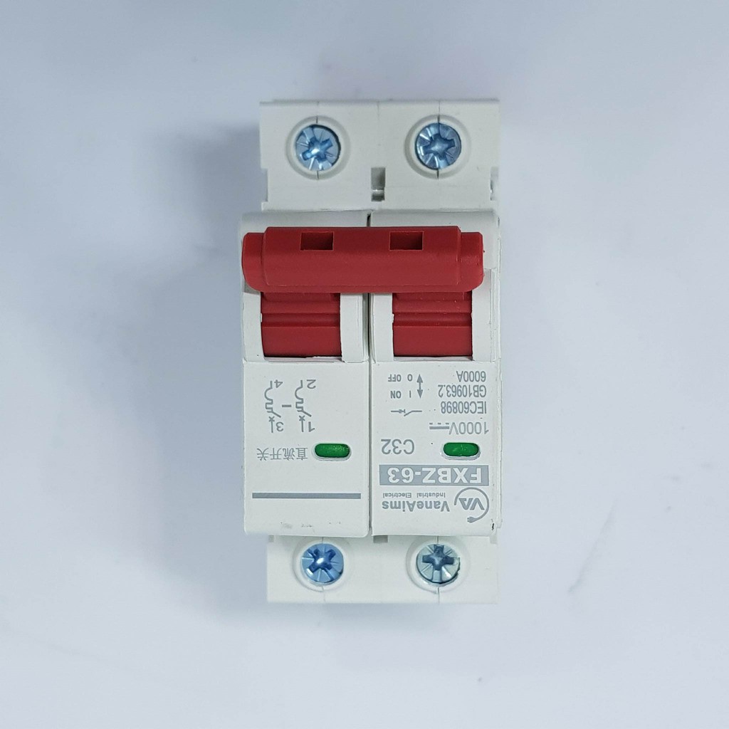 CB DC 1000VDC VaneAims chuyên dụng Solar   16A 32A 63A