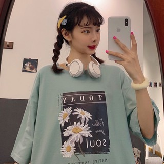 Áo thun Unisex form rộng_Freesize 65kg