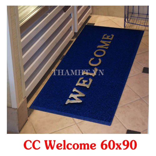 Thảm lót cửa ra vào Welcome size 60x90