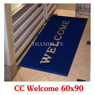 Thảm lót cửa ra vào Welcome size 60x90