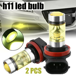 Bộ 2 bóng đèn Led H11 H8 100W 2835 20SMD cho xe hơi