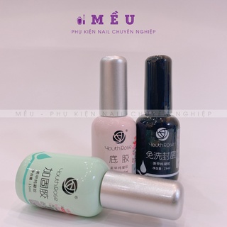 [HÀNG CHÍNH HÃNG] Base, Top, Cứng Móng Hoa Hồng