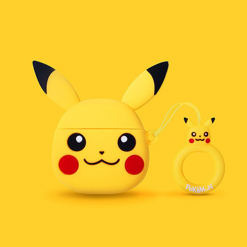 Ốp Bảo Vệ Hộp Đựng Tai Nghe Airpods 12 Hình Hoạt Hình Xinh Xắn