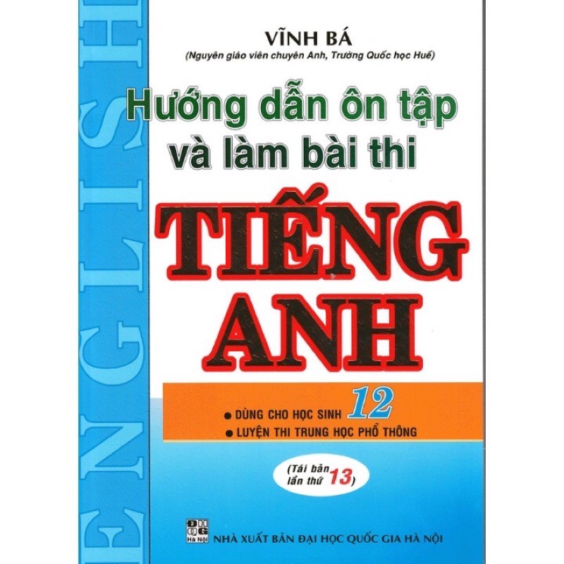 Sách .__. Hướng Dẫn Ôn Tập Và Làm Bài Thi Tiếng Anh