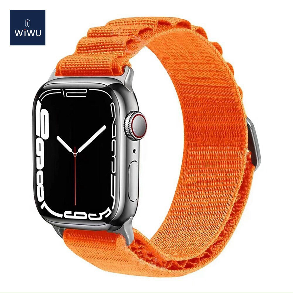 Dây đeo cho đồng hồ thông mình Watch Ultra 49 mm . Watch 7, 8 , 41 - 45 mm , Chính hãng WIWU Alpine Loop 40 -44 mm