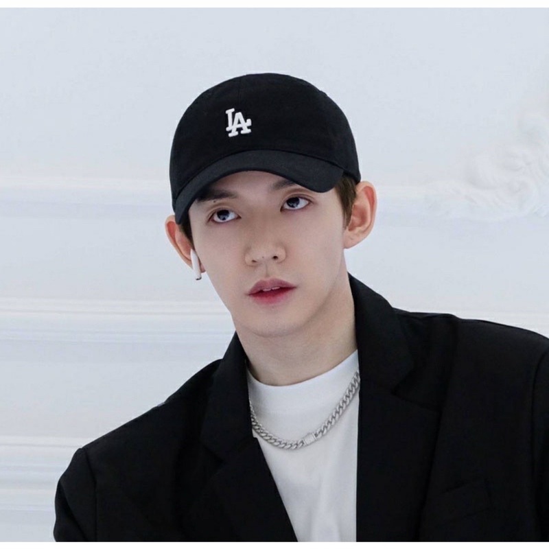 Mũ lưỡi trai nam nữ - nón kết thêu logo LA thể thao kaki mềm mịn thoáng mát thấm hút mồ hôi