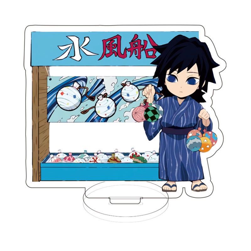 Giá Đỡ Mô Hình Nhân Vật Anime Demon Slayer Kimetsu No Yaiba Tanjirou Nezuko Kích Thước 10cm