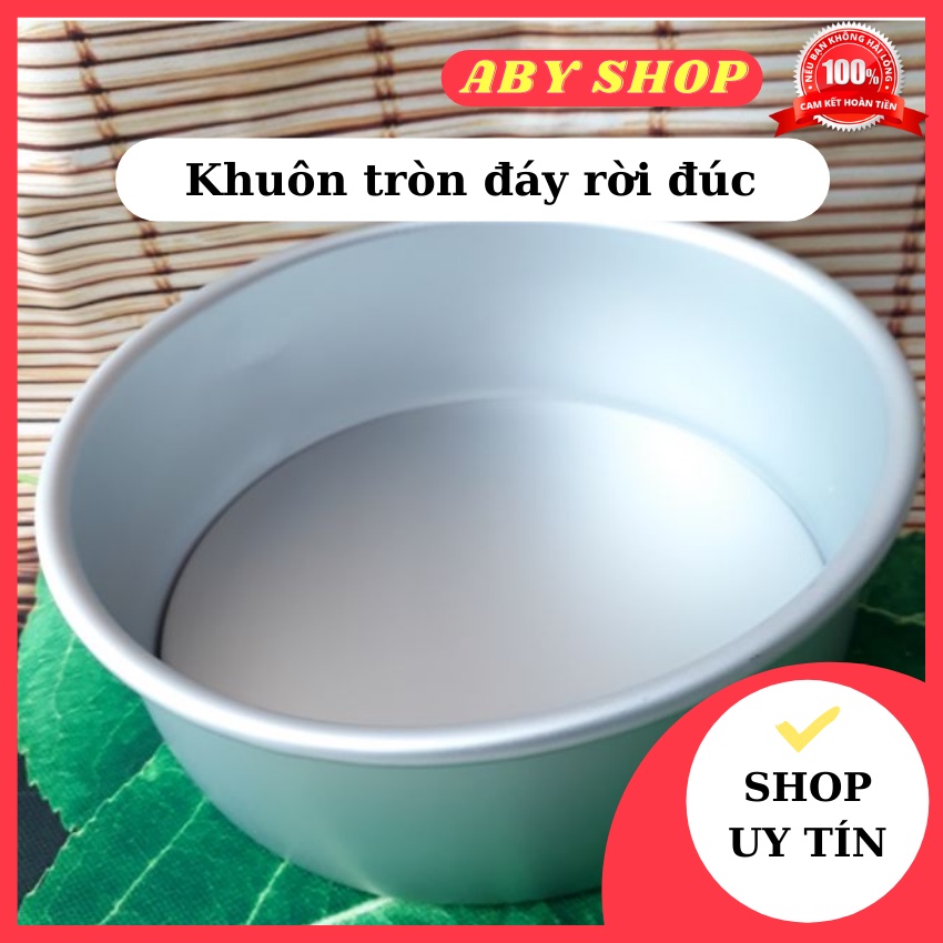Khuôn tròn đáy rời đúc ⚡ HÀNG LOẠI 1 ⚡ khuôn đúc bánh cho bạn thỏa sức sáng tạo, tự tay làm các loại bánh ngon