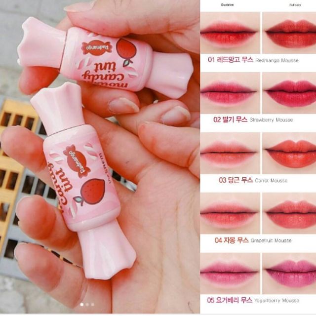 Son Kẹo Mousse Candy Tint