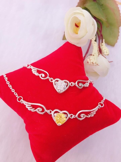 Lắc chân thiên thần bạc đẹp | BigBuy360 - bigbuy360.vn