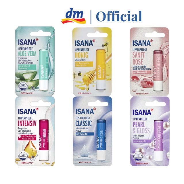 Son dưỡng môi Isana - Đức