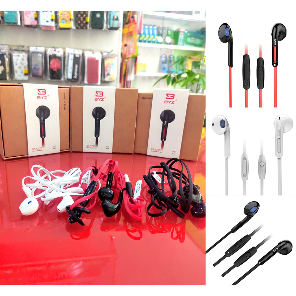 Tai nghe chất lượng âm thanh cực hay -Nghe nhạc cực sống động-Thiết kế sang trọng bắt mắt- BS-S720