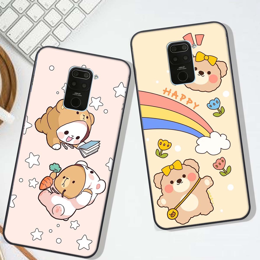 Ốp lưng Xiaomi REDMI NOTE 9 in hình Gấu xinh xắn, Bò sữa đáng yêu,  ĐẸP -  RẺ - XINH - ĐỘC ĐÁO