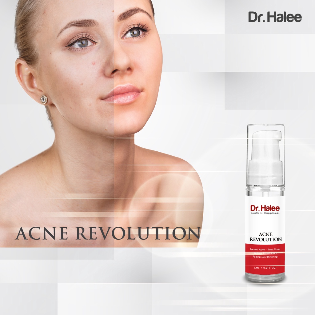 Combo 3 Serum Dược Mụn Dr Halee ACNE REVOLUTION