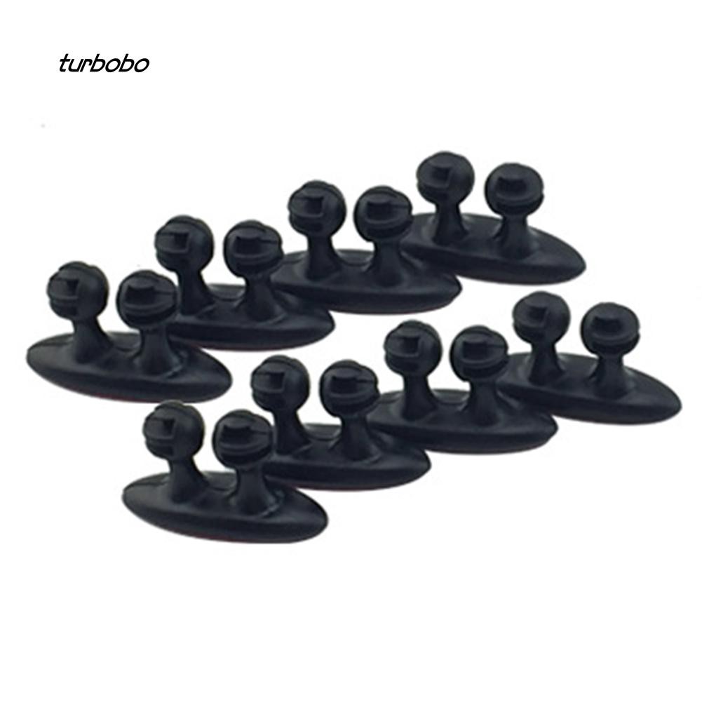 Set 8 Kẹp Cố Định Dây Cáp Xe Hơi