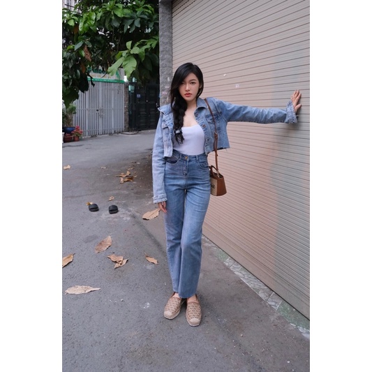 [AITHEE] BOYFRIEND JEANS -DÀI 105CM-FORM THIẾT KẾ | BigBuy360 - bigbuy360.vn
