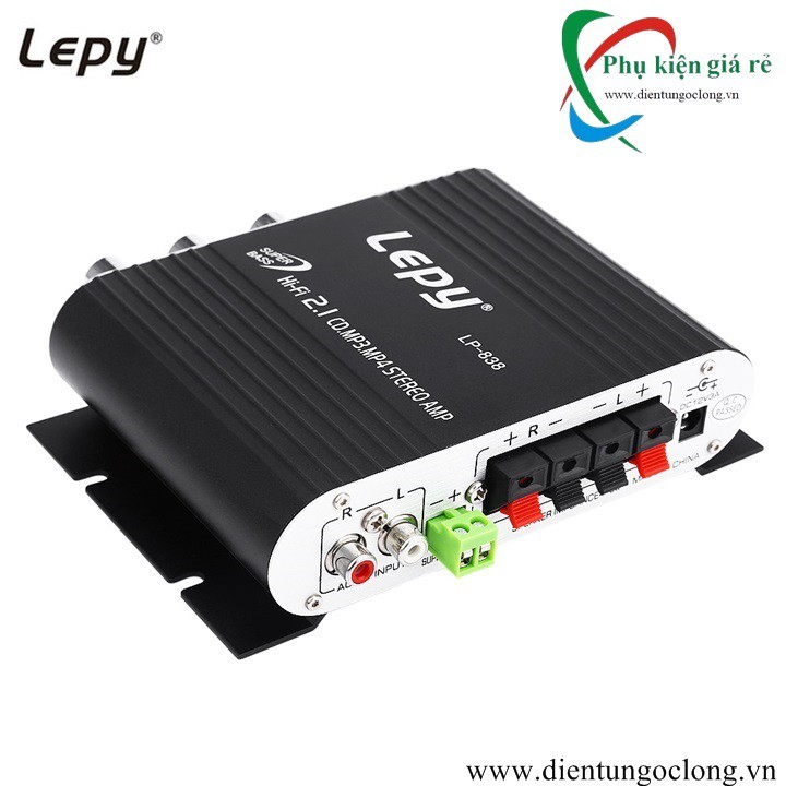Amply Mini Công Suất Lepy LP-838 Cao Cấp #7