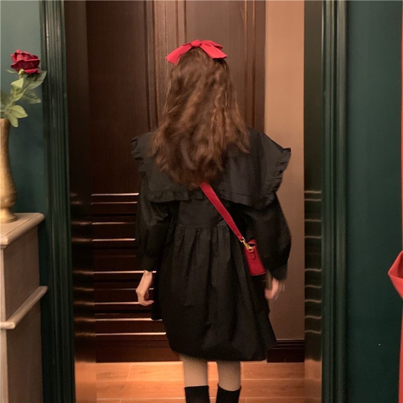 Đầm babydoll dáng rộng phong cách Hàn Quốc cho nữ