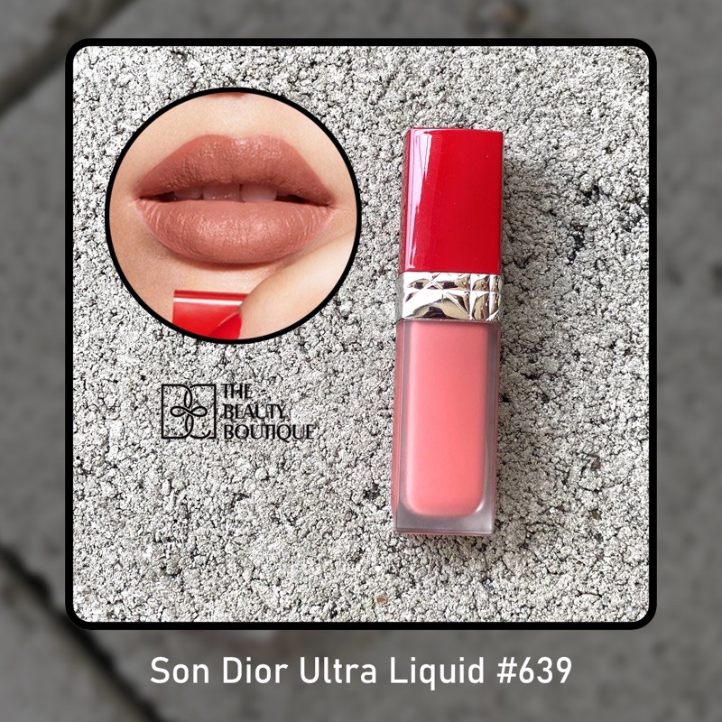 Son Dior Ultra Liquid màu 639 Wonder – Ultra Care Liquid Màu Be Nude (tester không hộp)