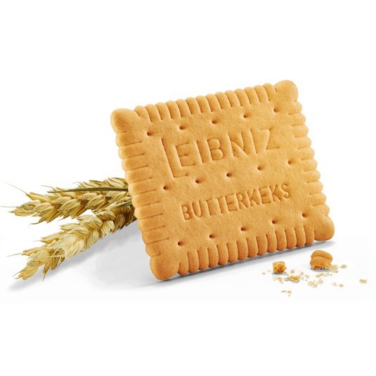 Bánh quy bơ Leibniz Đức gói 200g bơ tự nhiên và dầu hướng dương