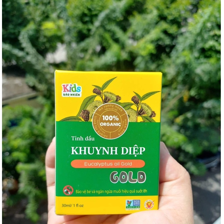 Tinh dầu Khuynh Diệp Bảo Nhiên 30ml cho Bé - Bảo vệ sức khỏe bé và chống muỗi đến 8h an toàn cho bé yêu
