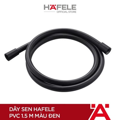 Dây sen Hafele PVC 1.5 m - 495.60.112 màu đen