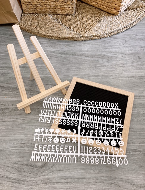Bảng gỗ ghép chữ trang trí, bảng gỗ decor cửa hàng, chụp ảnh sự kiện, sinh nhật ...