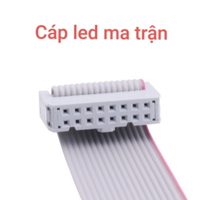 Cáp tín hiệu cho biển led ma trận bấm sẵn 20cm