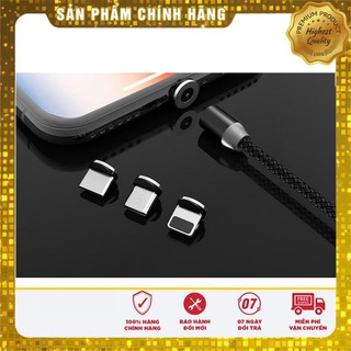 Cáp Sạc Nam Châm 3 Đầu