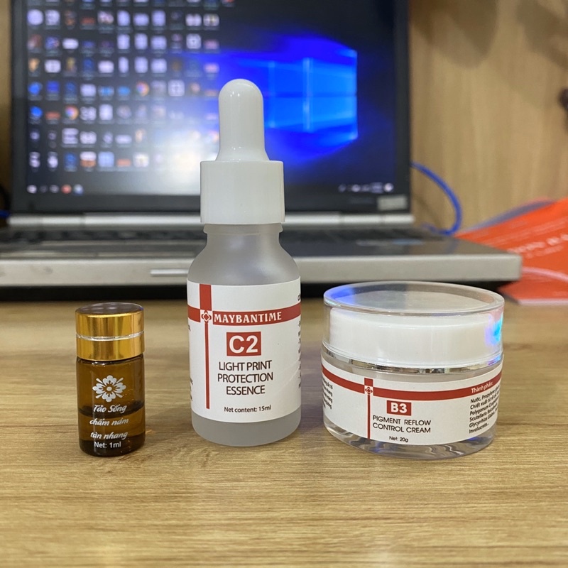 Chấm nám, tàn nhang + Kem phục hồi da, chống tăng sắc tố Handmade | BigBuy360 - bigbuy360.vn