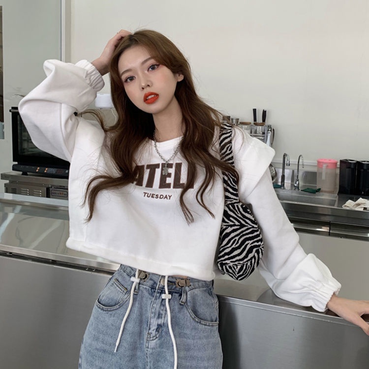 COZOK Áo len tay dài thời trang Hàn Quốc