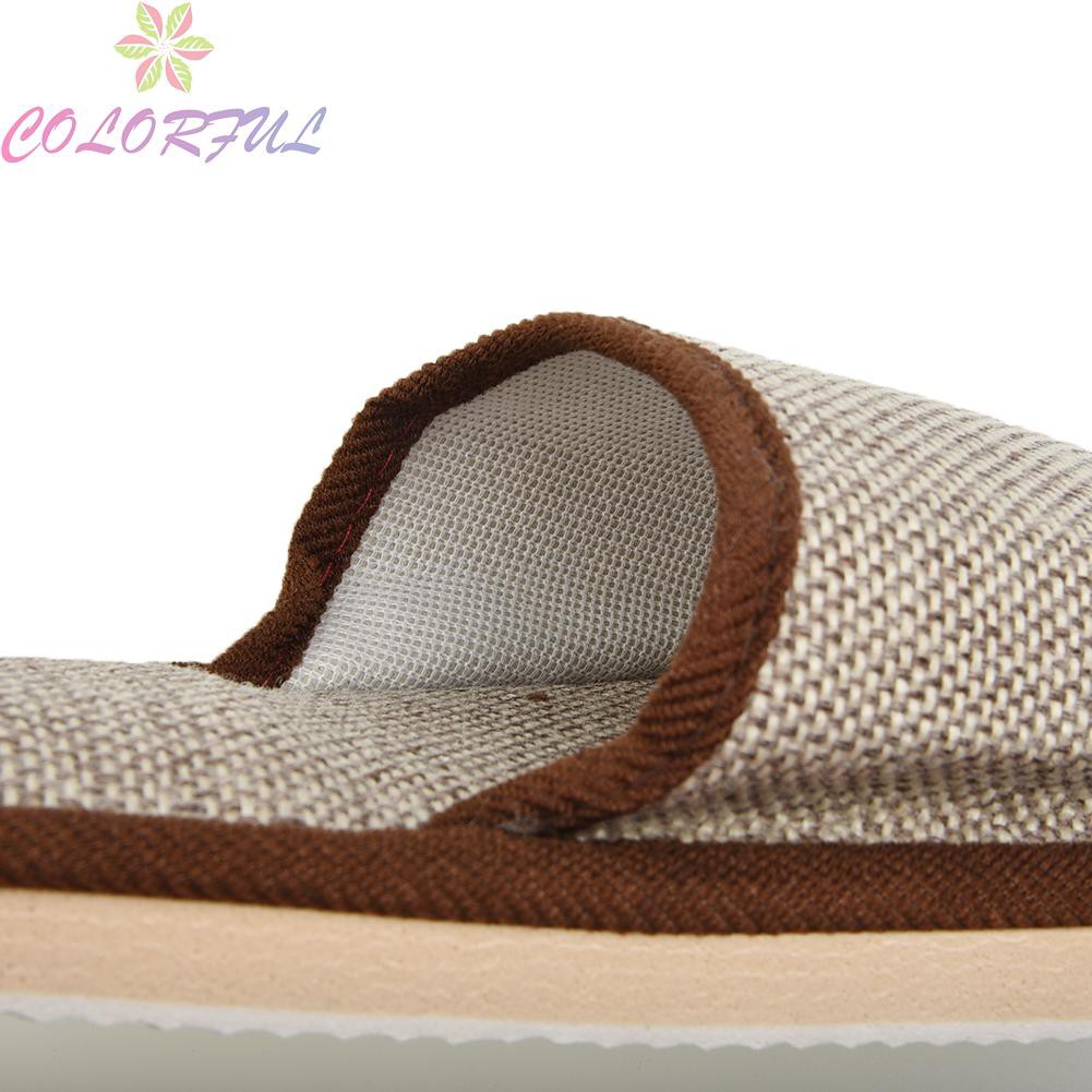 Womens Slipper Indoor Comfortable Slippers Flat Flats Open Toe Low Heel Couples Ladies Sandals Comfort Slipper