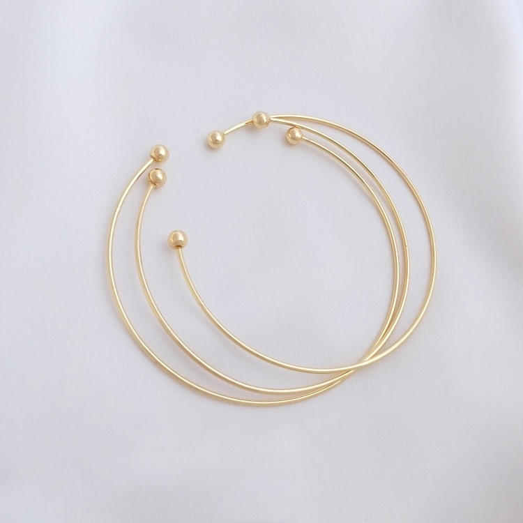 Ốc Vít Đồng Mạ Vàng 14k Dùng Làm Vòng Tay / Trang Sức