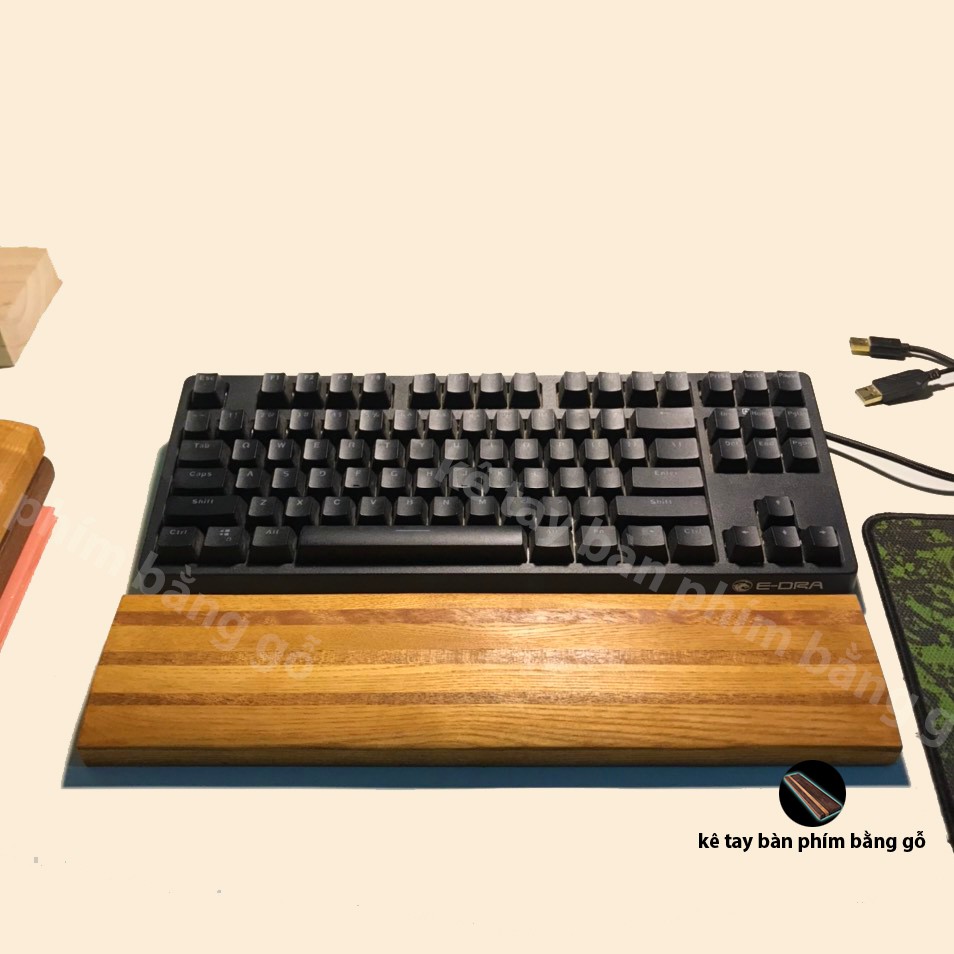 Kê lót tay bàn phím - bằng gỗ thiết kế chất lượng cao Fullsize/ TKL / Compact / Keychon  [Có làm theo yêu cầu] | BigBuy360 - bigbuy360.vn