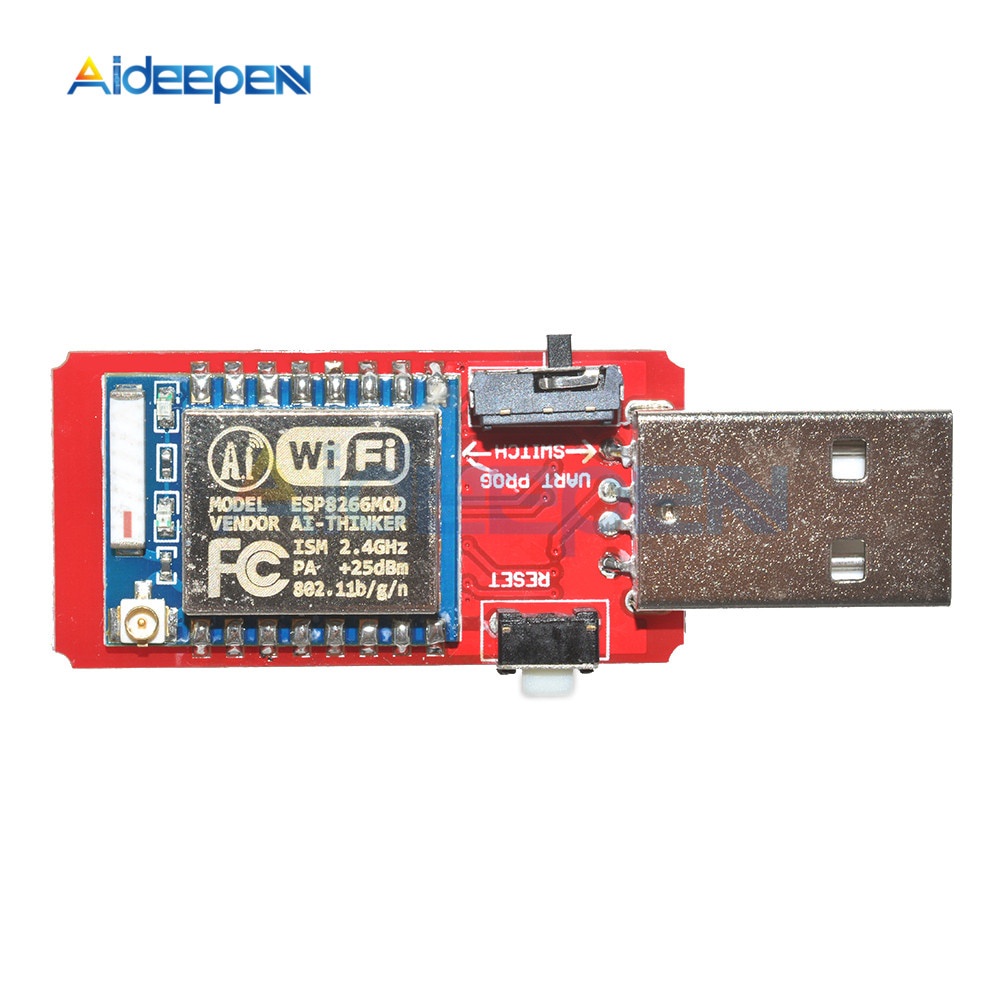 Bảng Mạch Phát Triển Wifi Không Dây Mini Ch340 Usb Sang Esp8266 Esp-07