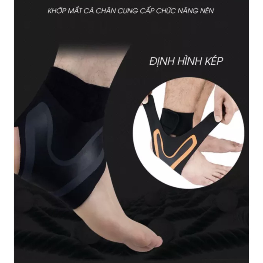 ĐỆM QUẤN CỔ CHÂN AN TOÀN KHỎI CHẤN THƯƠNG KHI CHƠI THỂ THAO FOOT SUPPO