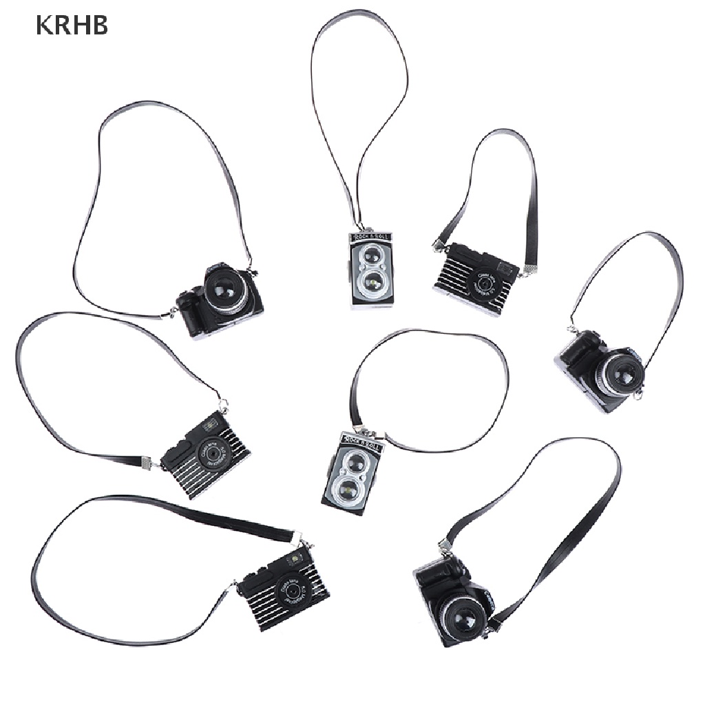 Thắt Lưng Hình Máy Ảnh Mini Tỉ Lệ 1: 12 Trang Trí Nhà Búp Bê Mới