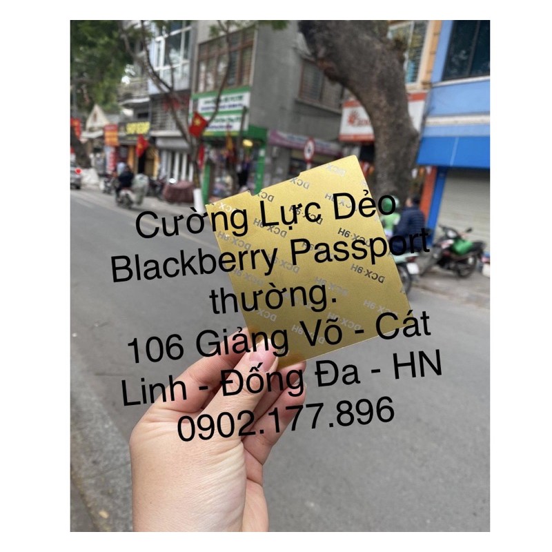 Cường Lực Dẻo Blackberry Passport thường