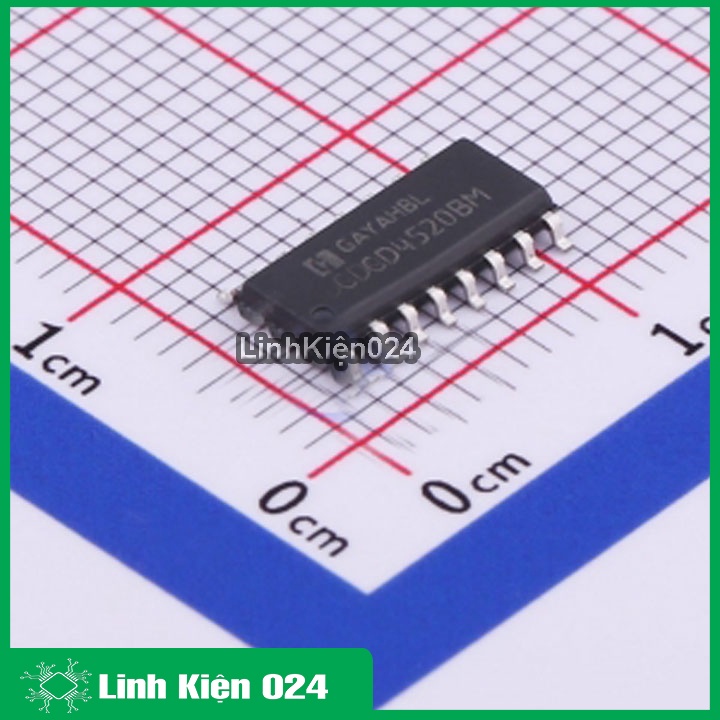 IC chức năng CD4520 16P