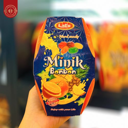 Kẹo cứng hương trái cây Minikbonbon hiệu LaLe 100g