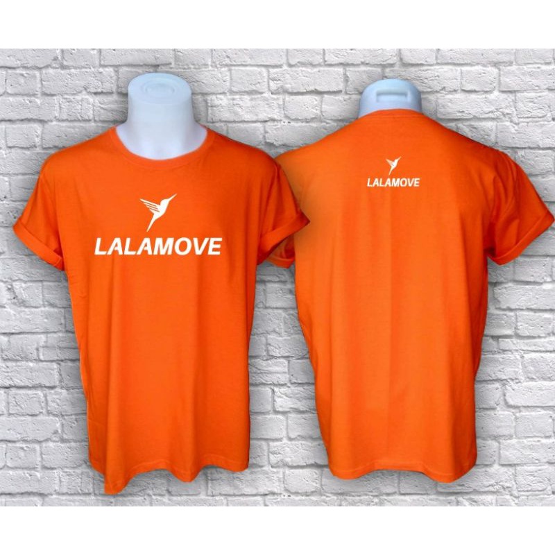 Áo Sơ Mi Lalamove Tay Ngắn Cổ Tròn Vải Cotton 1 32