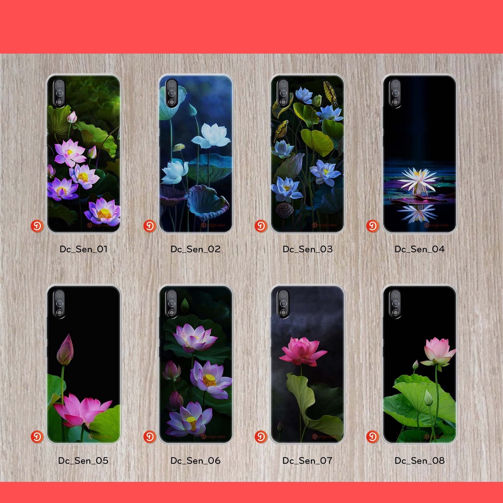 ốp lưng mẫu hoa sen vsmart bee 3