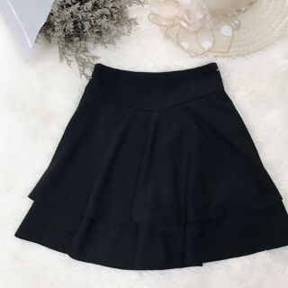 Chân váy 2 tầng bánh bèo
